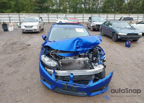 2017 Honda Civic Ex-L z USA, uszkodzony, nr VIN 19XFC1F80HE029733